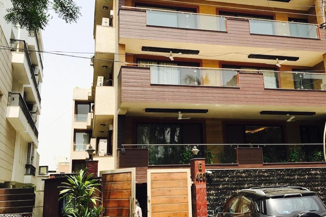 Greenleaf Apartment And Suites, Kalkaji Neu-Delhi Exterior foto